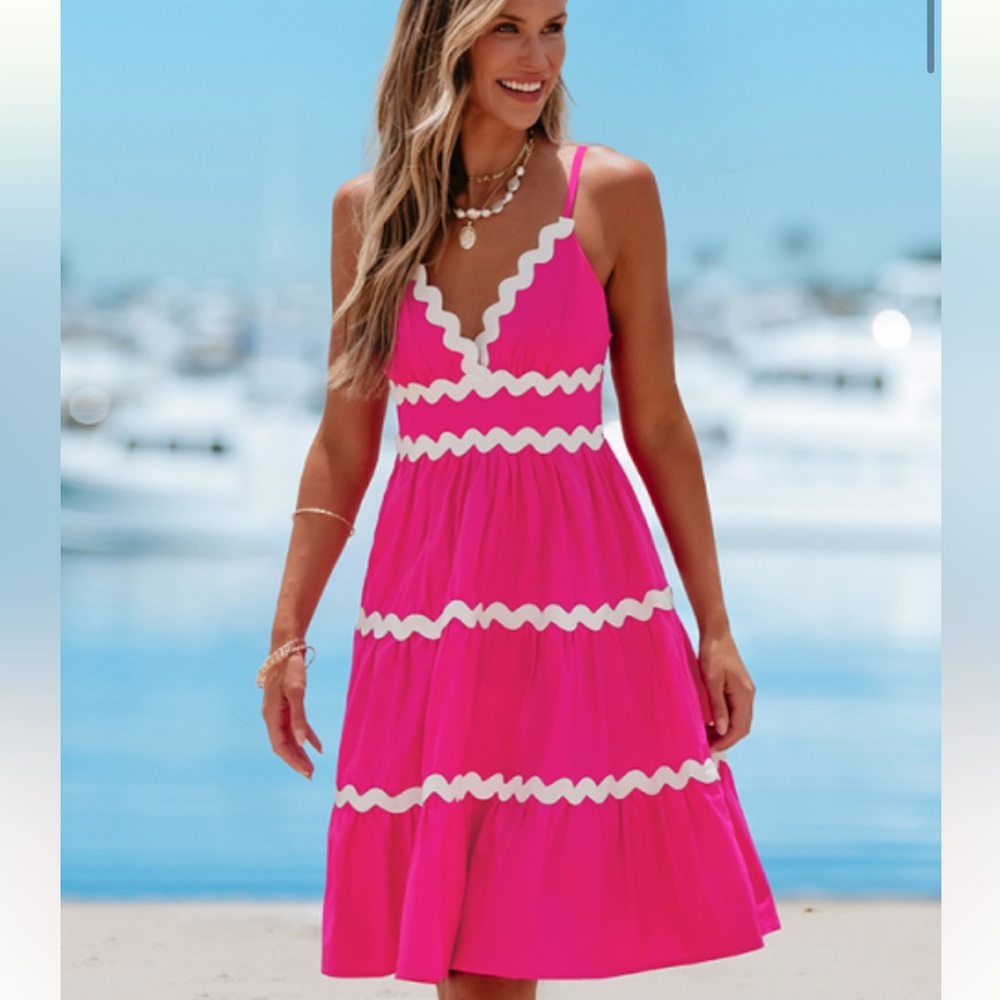 Popvil Hot Pink Sundress